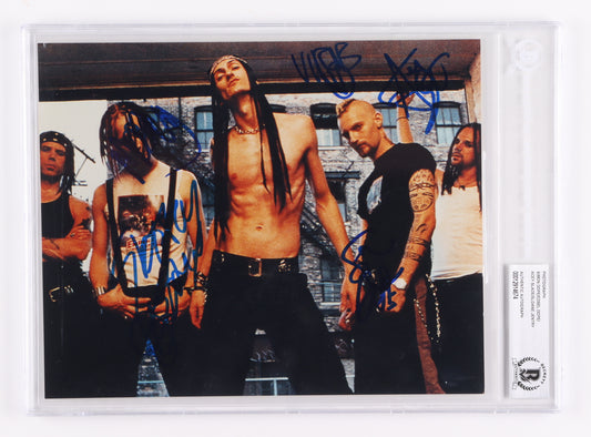 "Dope" 8x10 Photo Signed By Simon Dope, Edsel Dope, Acey Slade & Sloane Jentry (BGS Encapsulated)