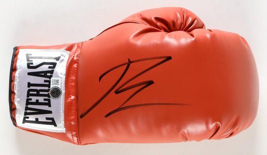 Ryan Garcia Signed Everlast Boxing Glove (Beckett) Beckett Witnessed