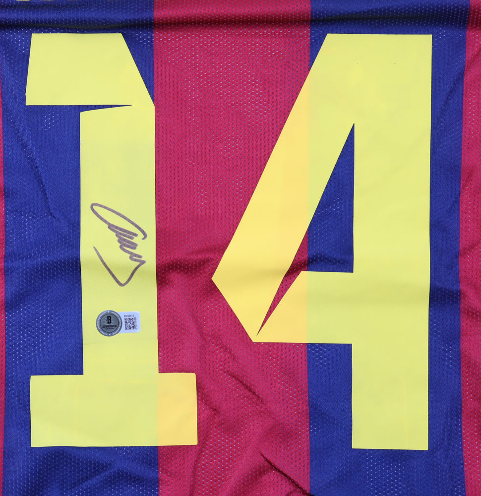 Javier Mascherano Signed Barcelona Jersey (Beckett) - FC Barcelona