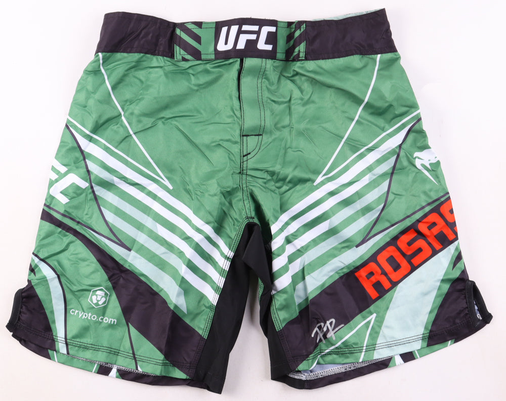 Raul Rosas Jr. Signed Venum Trunks (PSA) - PSA In-The-Presence