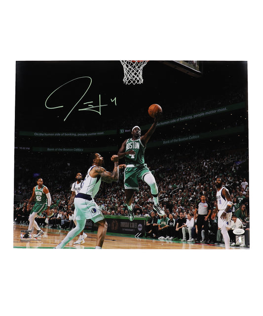 Jrue Holiday Signed (JSA) Celtics 16x20 Photo - JSA Witnessed