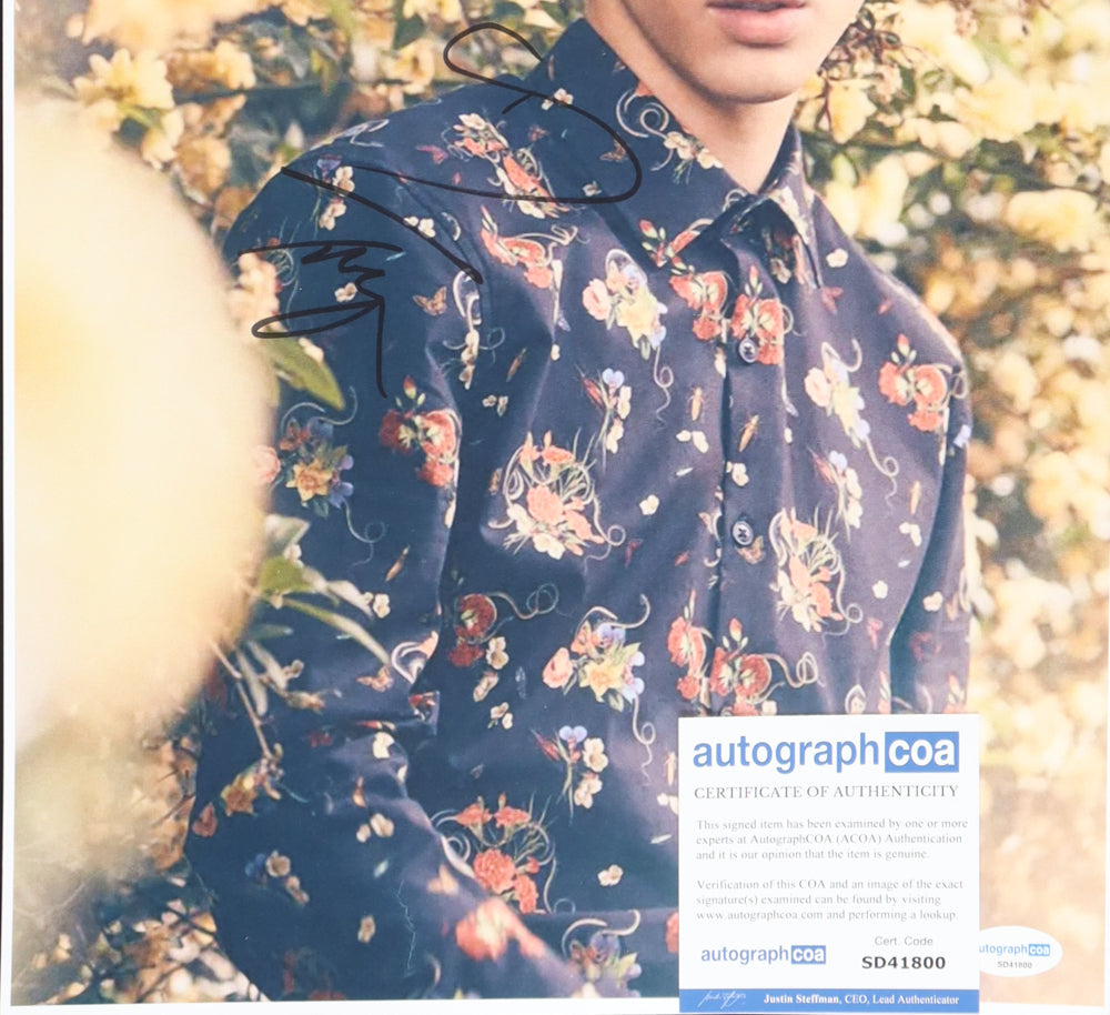 Troye Sivan Signed 11x17 Photo (ACOA) - Musician/ Actor