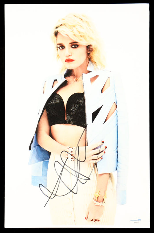 Sky Ferreira Signed 11x17 Photo (AutographCOA)