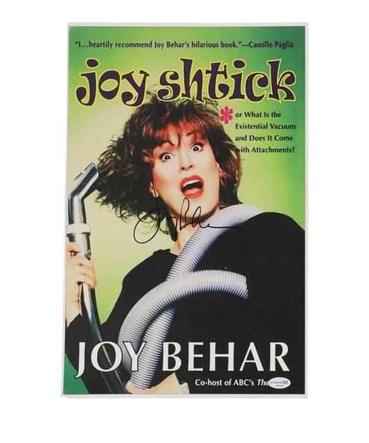 Joy Behar Signed "Joyshtick" 11x17 Photo (ACOA)