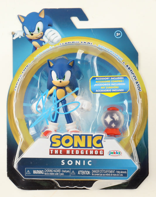 Roger Craig Smith Signed (JSA) "Sonic The Hedgehog" Sonic Jakks Action Figure - JSA Witnessed