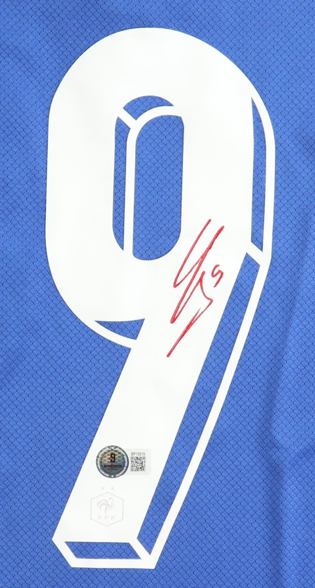 Olivier Giroud Signed (Beckett) Team France Authentic Nike Jersey