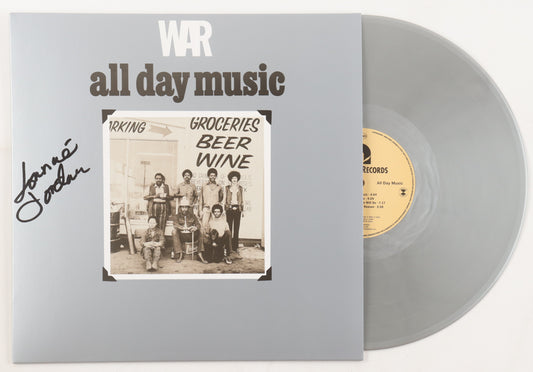 Lonnie Jordan Signed (JSA) "All Day Music" Vinyl Record Album - War