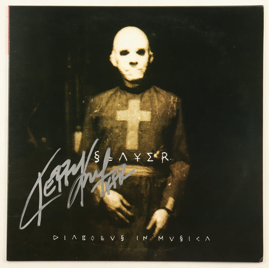 Kerry King Signed (JSA) "Diabolus in Musica" Vinyl Record Album Inscribed "KFK" - Slayer
