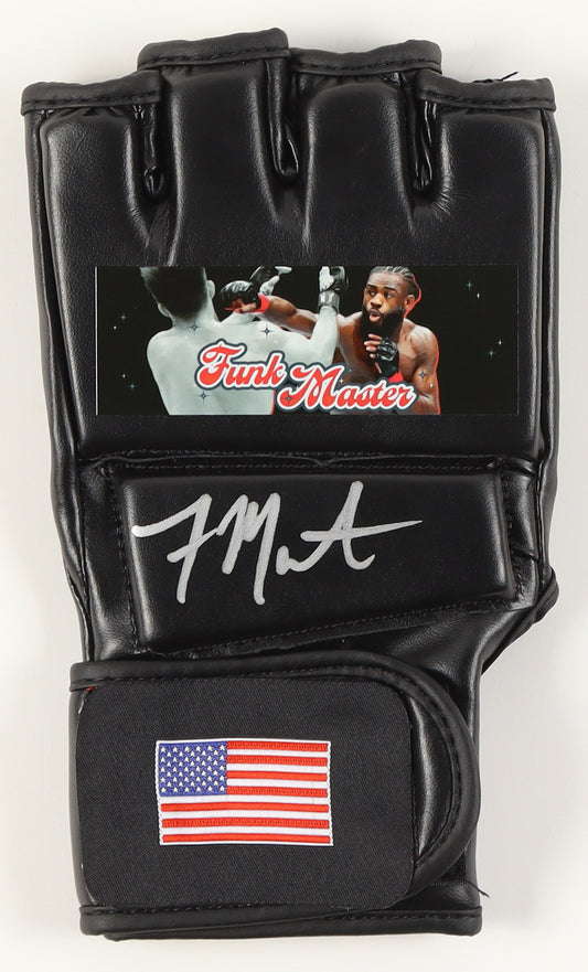 Aljamain Sterling Signed Custom MMA Fight Glove (PA)