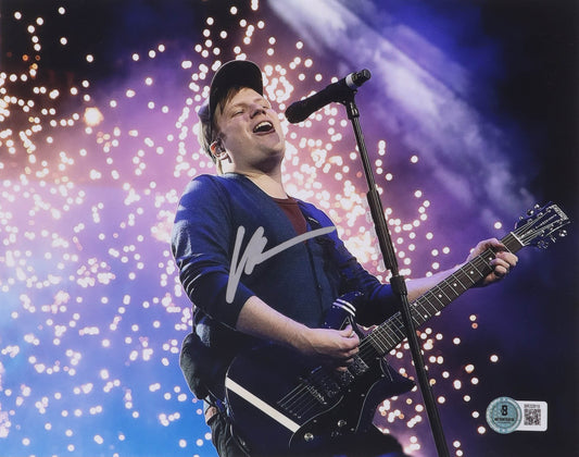 Patrick Stump Signed 8x10 Photo (Beckett) Lead Vocalist for Fall Out Boy