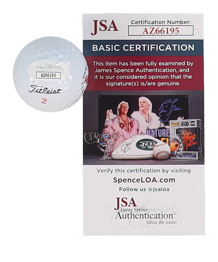 Martin Kaymer Signed "124 US Open" Titleist Golf Ball (JSA)