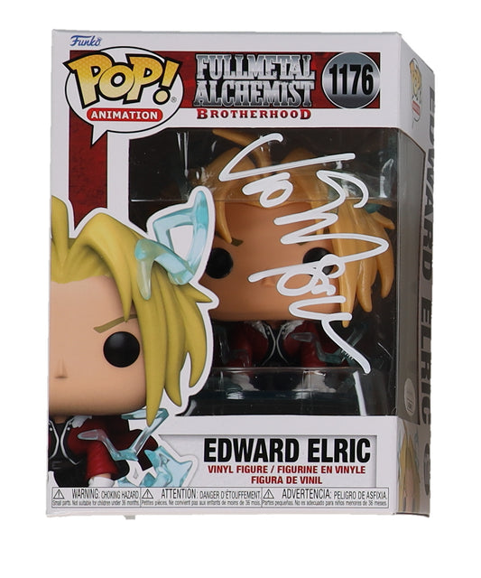 Vic Mignogna Signed (JSA) "Fullmetal Alchemist: Brotherhood" #1176 Edward Elric Funko Pop! Vinyl Figure - Voice of Edward Elric
