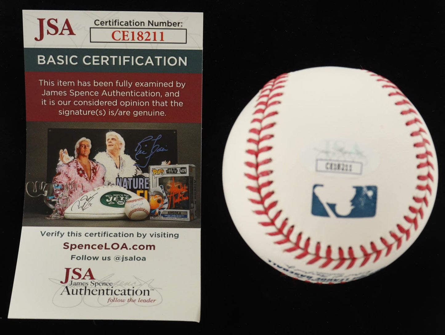 Romero Britto Signed OML Baseball (JSA)