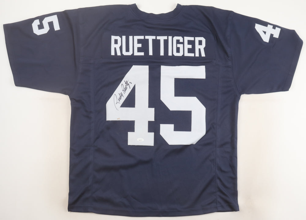 Rudy Ruettiger Signed Jersey (JSA) - Notre Dame Fighting Irish