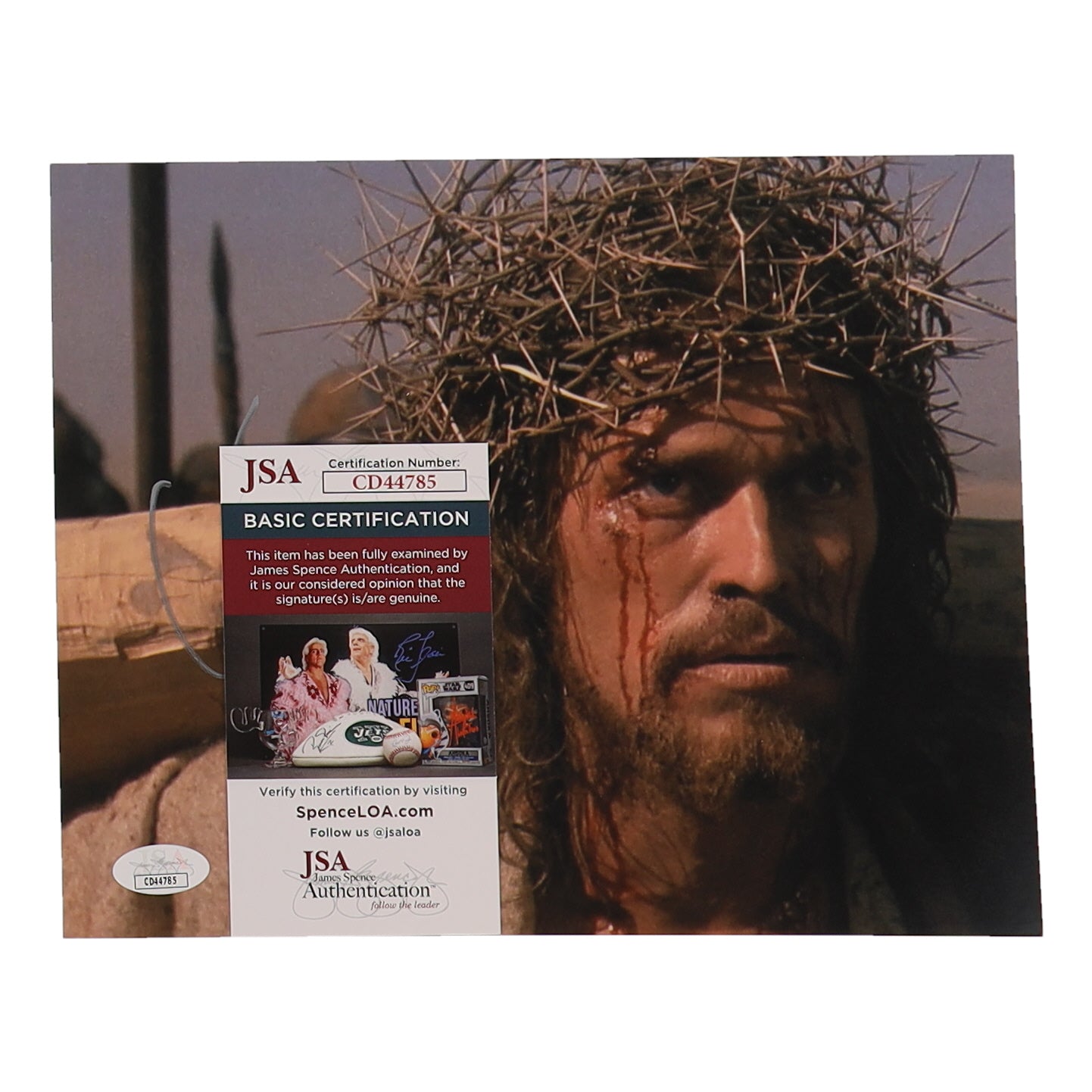 Willem Dafoe Signed (JSA) "The Last Temptation of Christ" 8x10 Photo - Jesus