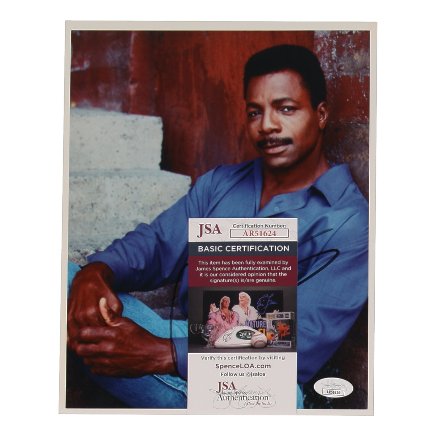 Carl Weathers Signed 8x10 Photo (JSA)