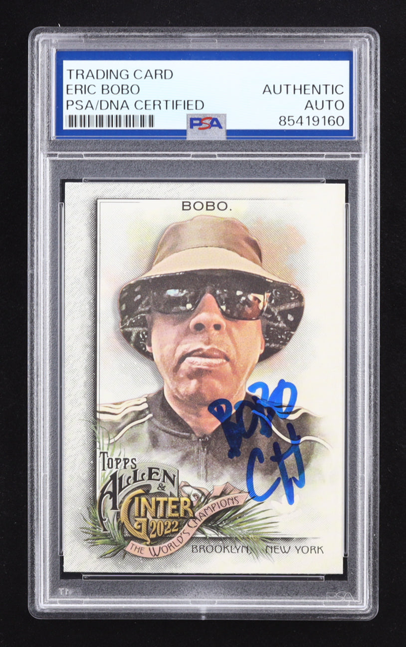 Eric Bobo Signed 2022 Topps Allen and Ginter #271 (PSA Authentic) - Cypress Hill