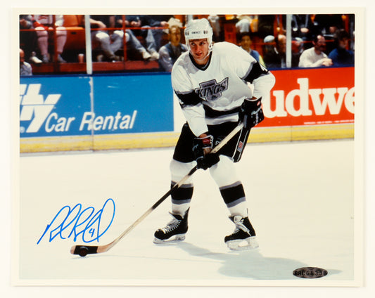 Rob Blake Signed Kings 8x10 Photo (UDA)