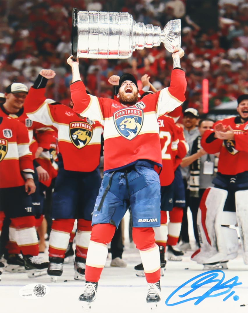 A. J. Greer Signed Panthers 8x10 Photo (JSA) - JSA Witnessed