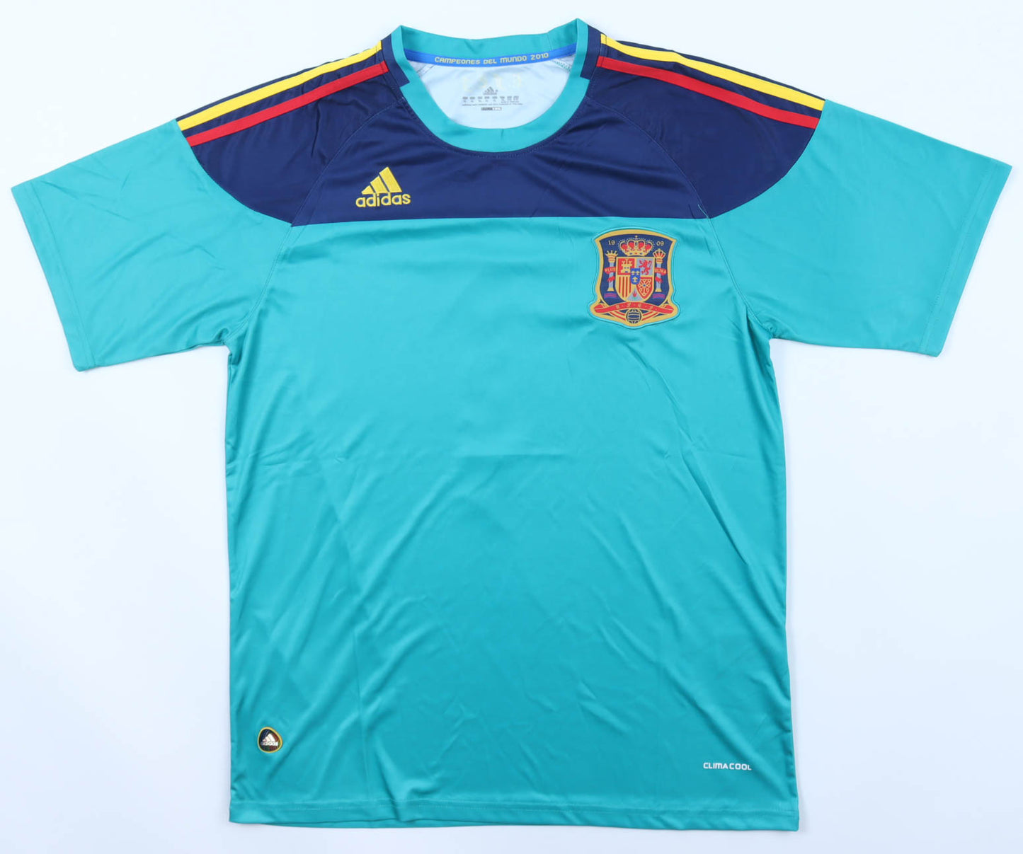 Iker Casillas Signed (Beckett) Spain Adidas Authentic Jersey - Beckett Witnessed