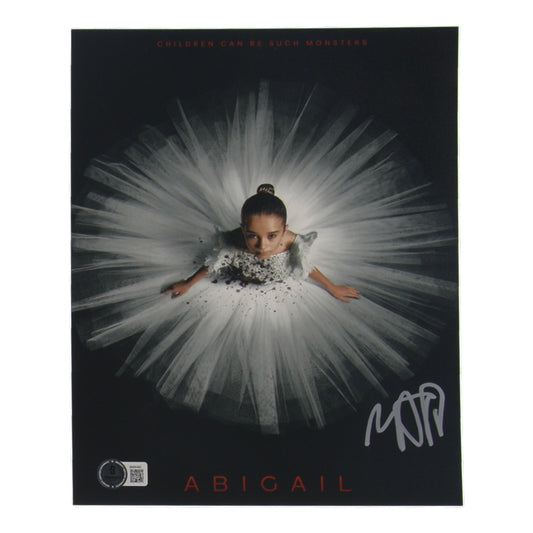 Matt Bettinelli-Olpin Signed (Beckett) "Abigail" 8x10 Photo - Director