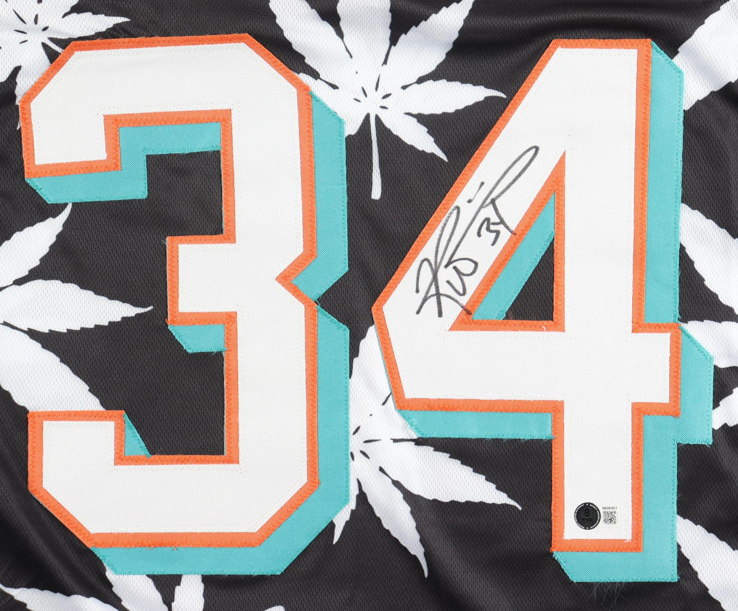 Ricky Williams Signed Jersey (Beckett) - Miami Dolphins