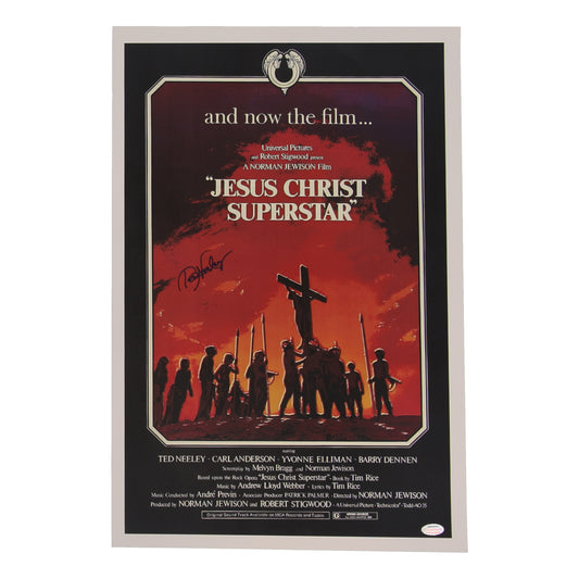 Ted Neeley Signed "Jesus Christ Superstar" 12x18 Movie Poster Photo (Schwartz) - Jesus Christ
