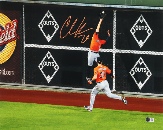 Chas McCormick Signed Astros 16x20 Photo (Beckett) - Beckett Witnessed