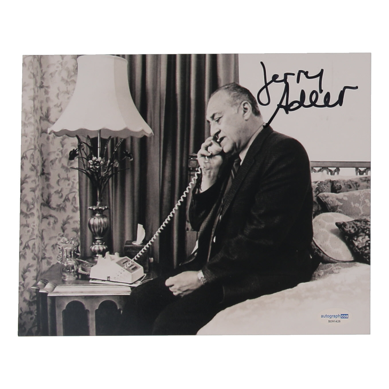 Jerry Adler Signed (ACOA) "Manhattan Murder Mystery" 8x10 Photo - Paul House