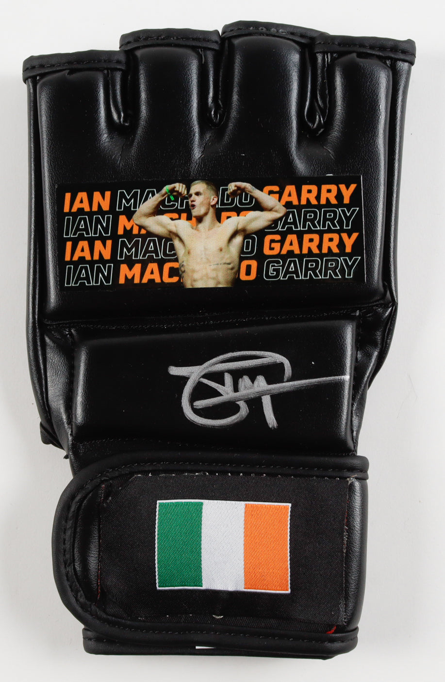 Ian Garry Signed (Beckett) MMA Custom Ireland Glove  - Beckett Witnessed