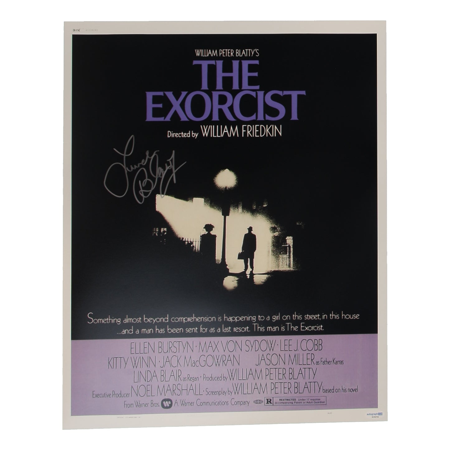 Linda Blair Signed "The Exorcist" 16x20 Poster (ACOA)