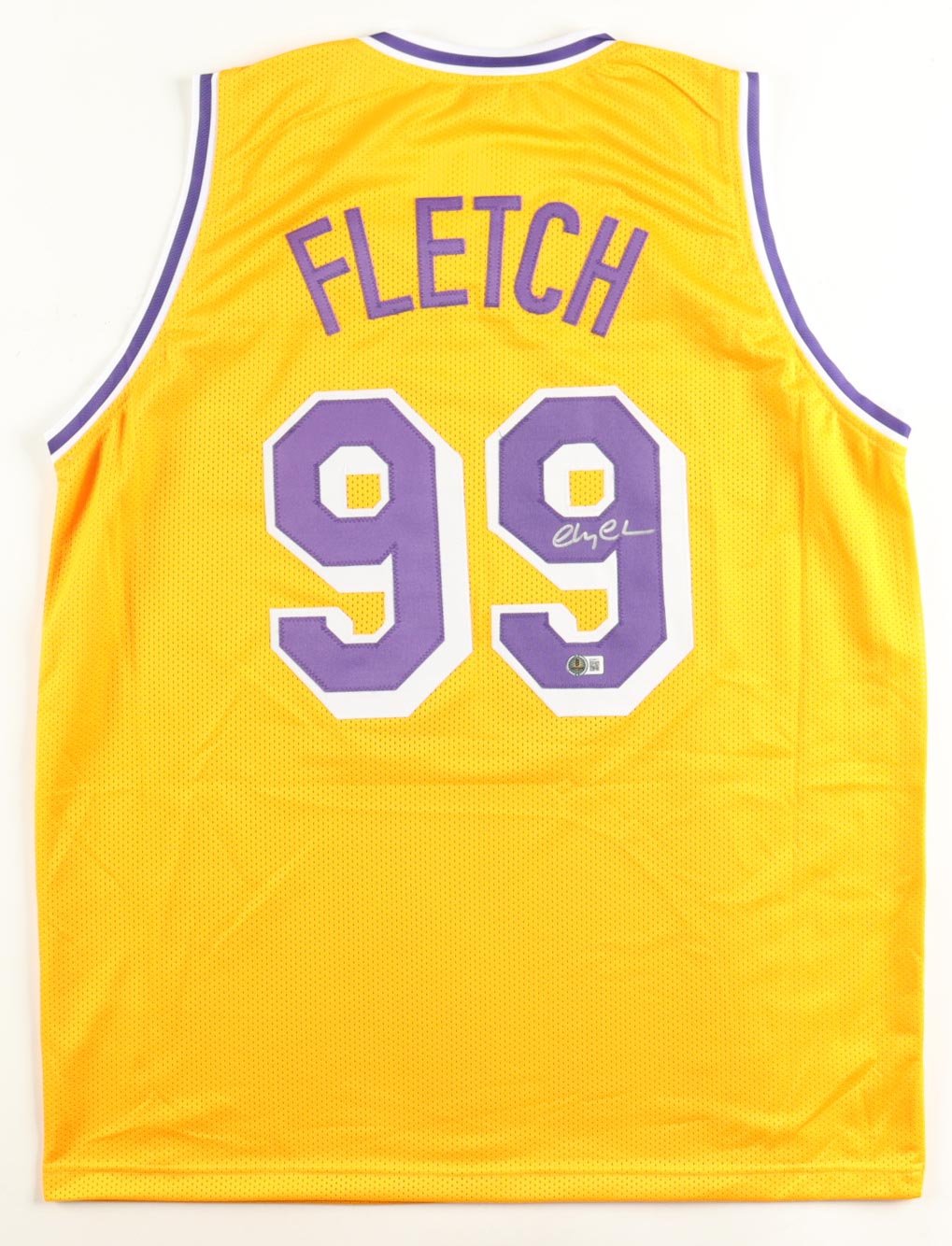 Chevy Chase Signed Jersey (Beckett) "Fletch" | Los Angeles Lakers