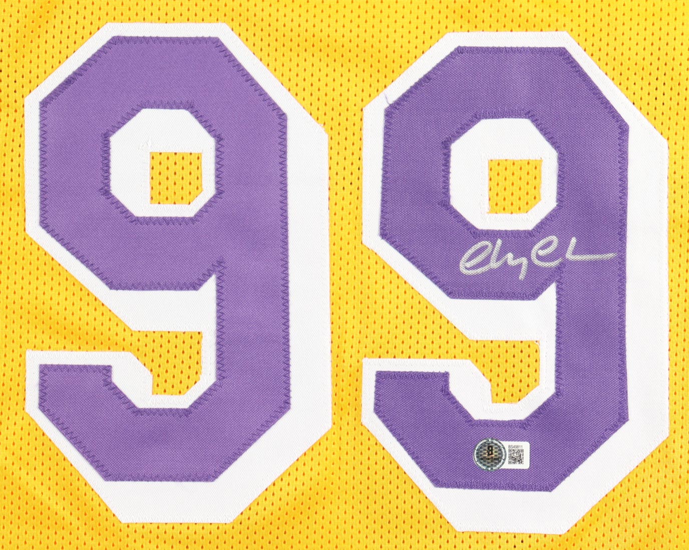Chevy Chase Signed Jersey (Beckett) "Fletch" | Los Angeles Lakers
