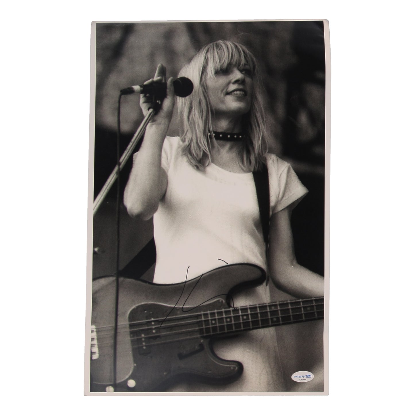 Kim Gordon Signed 11x17 Photo (ACOA) - Sonic Youth