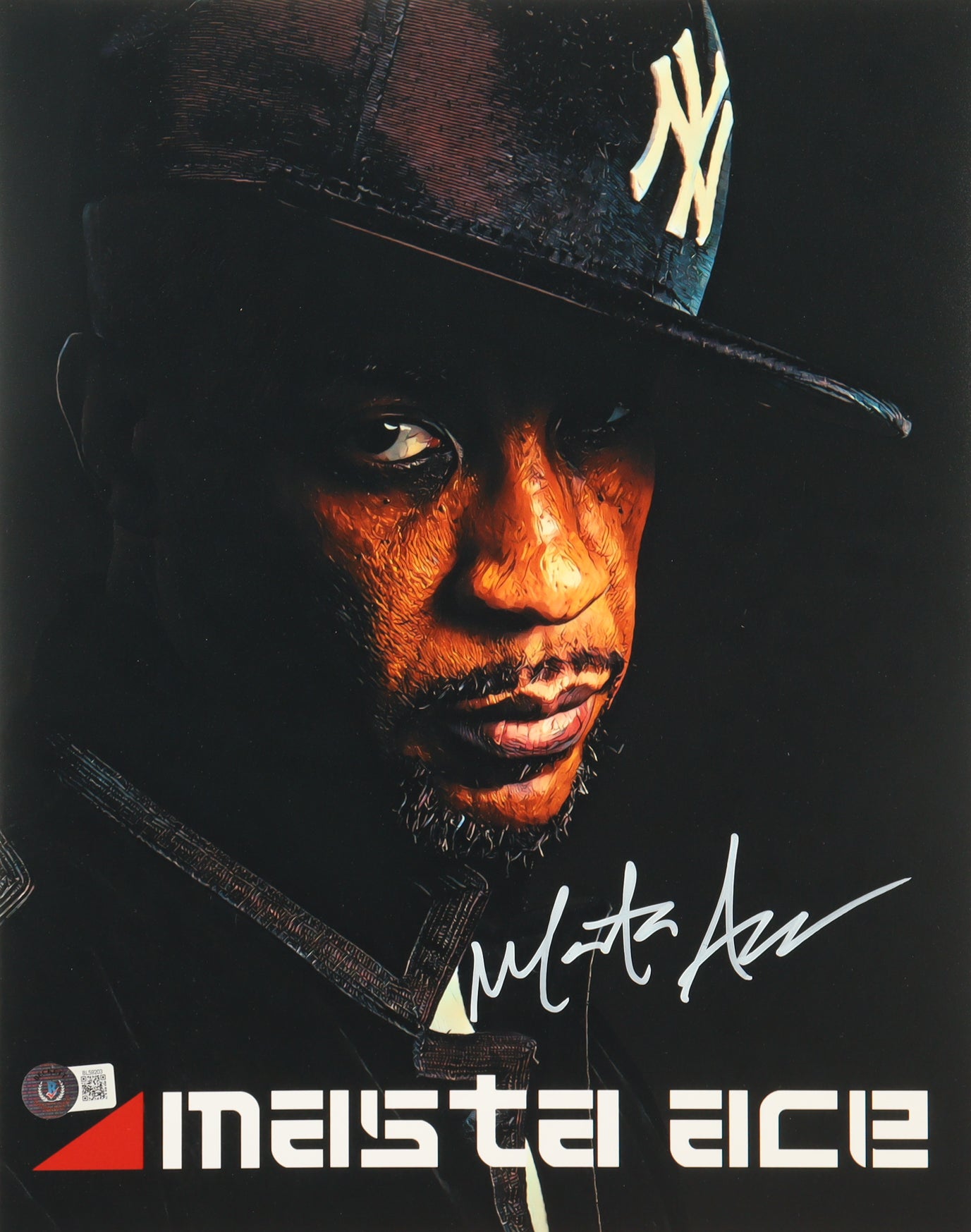 Masta Ace Signed 11x14 Photo (Beckett)