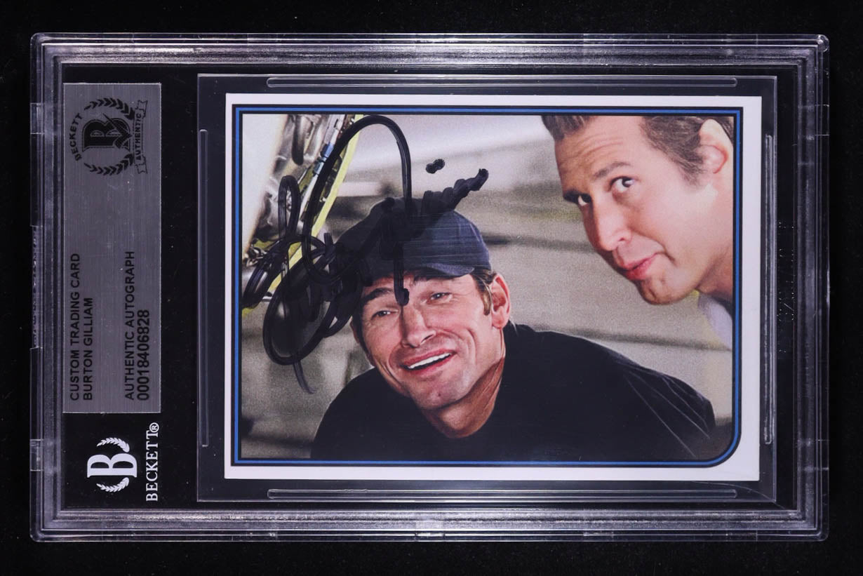 Burton Gilliam Signed "Fletch" Custom Trading Card (BGS) Bud Robinson