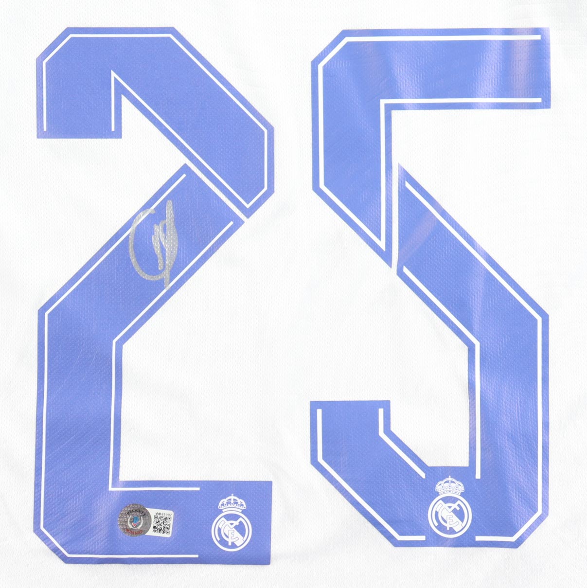 Eduardo Camavinga Signed (Beckett) Real Madrid Adidas Authentic Jersey - Beckett Witnessed