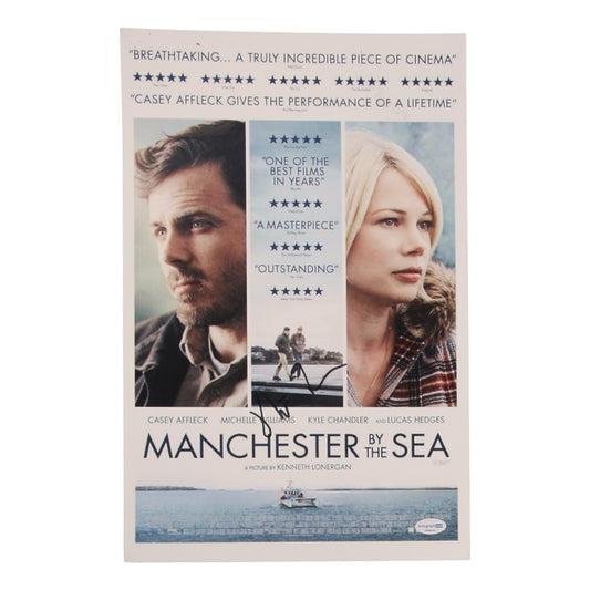 Kenneth Lonergan Signed (ACOA) "Manchester By The Sea" 11x17 Photo - Director