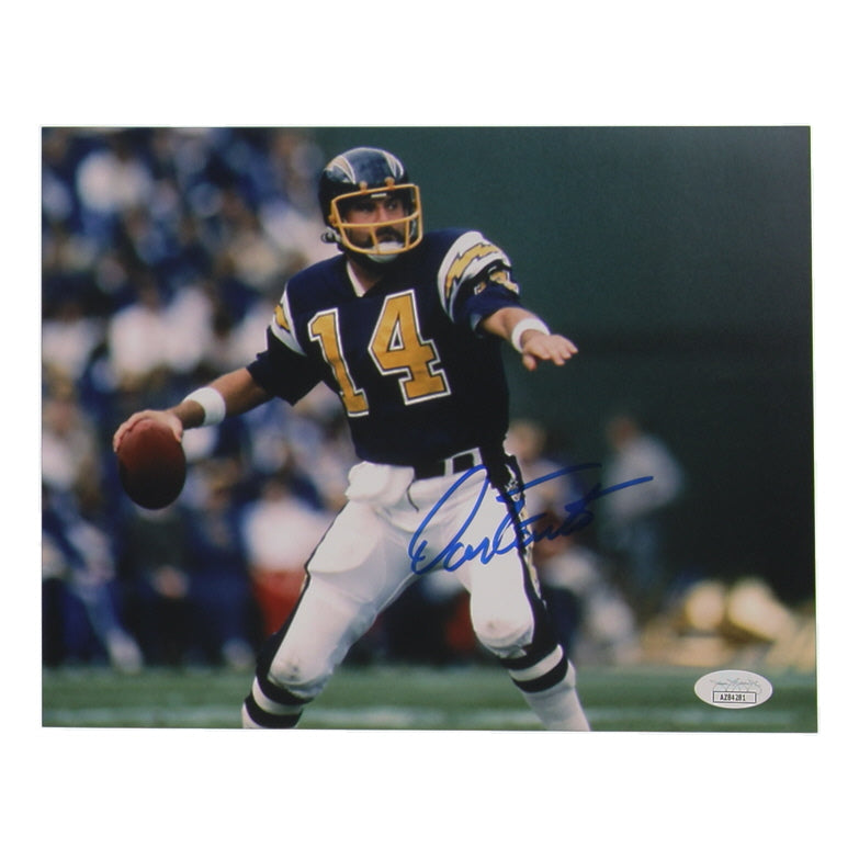 Dan Fouts Signed Chargers 8x10 Photo (JSA)