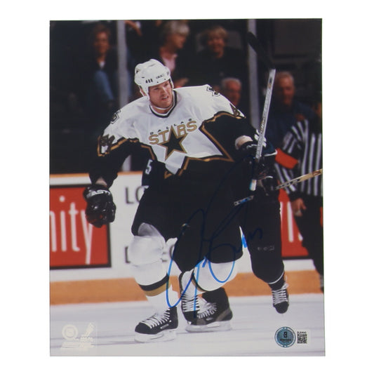 Jason Arnott Signed Stars 8x10 Photo (Beckett)
