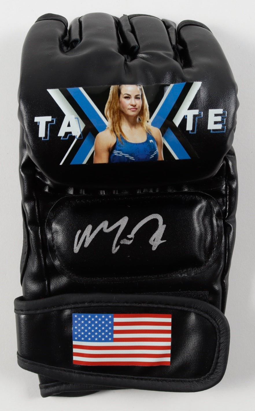 Miesha Tate Signed Custom USA MMA Glove (Beckett)