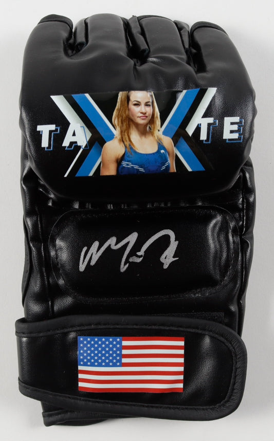 Miesha Tate Signed Custom USA MMA Glove (Beckett)