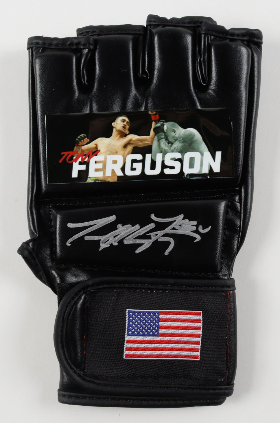 Tony Ferguson Signed MMA Custom USA Glove (Beckett)