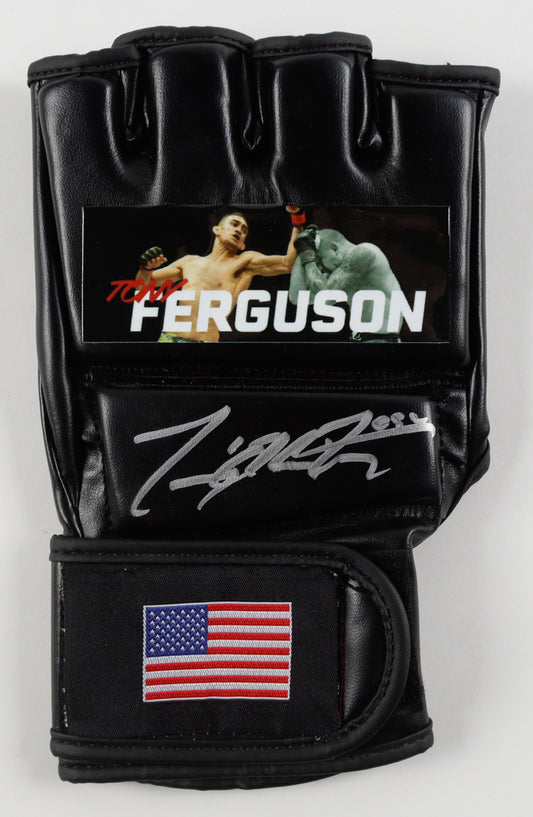 Tony Ferguson Signed MMA Custom USA Glove (Beckett)