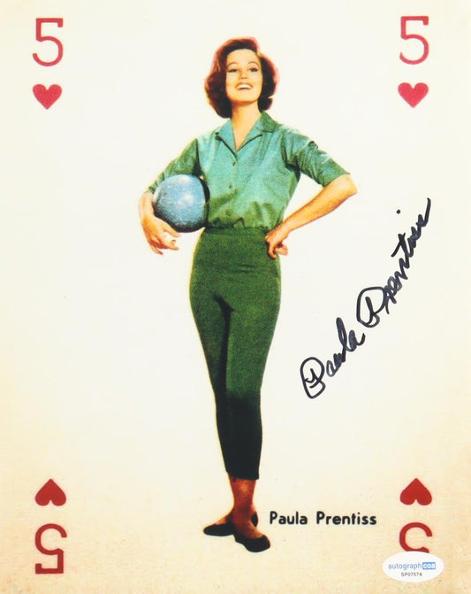 Paula Prentiss Signed 8x10 Photo (ACOA)