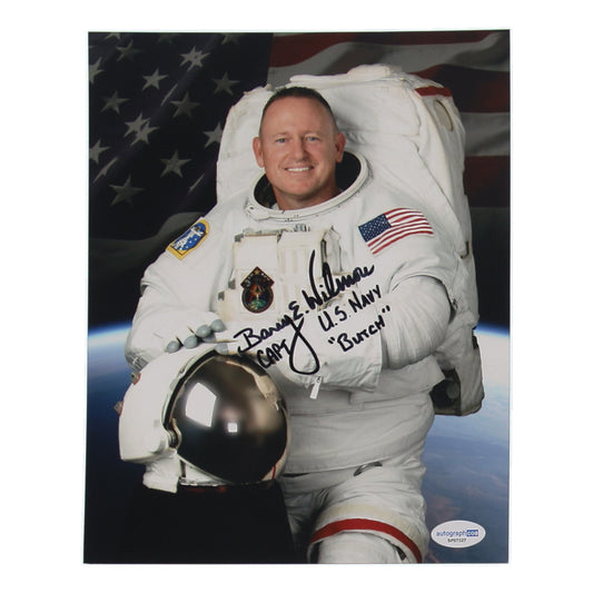 Barry Wilmore Signed "NASA" 8x10 Photo (ACOA) Astronaut - Butch
