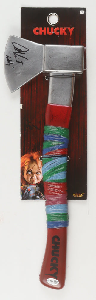 Alex Vincent Signed (JSA) "Chucky" Replica Axe Inscribed "Andy"