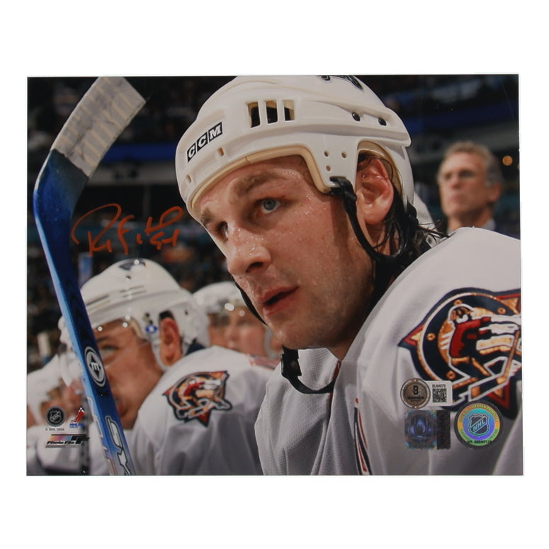 Ryan Smyth Signed Oilers 8x10 Photo (Beckett)