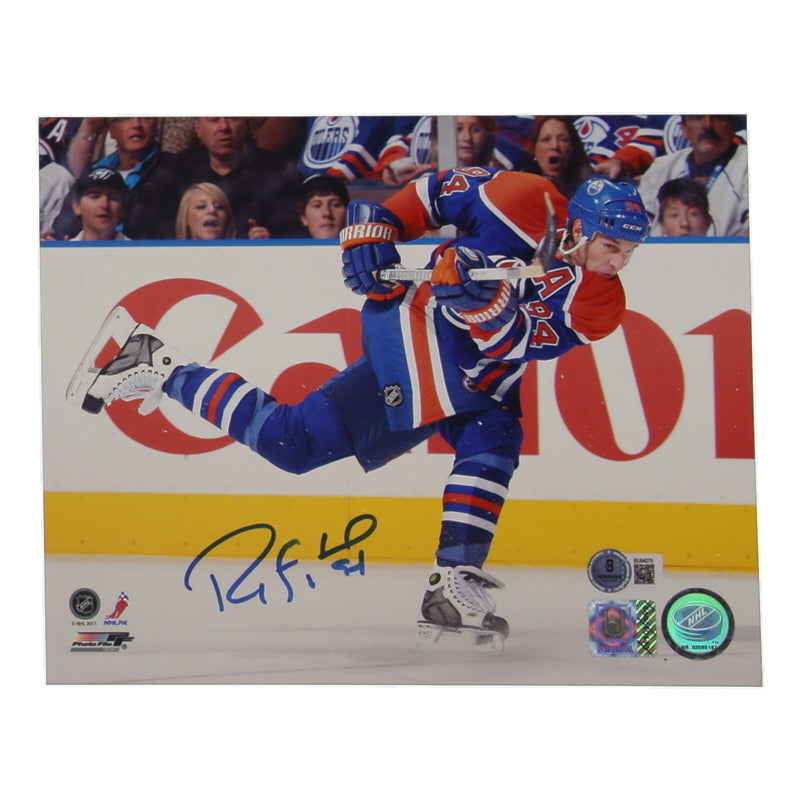 Ryan Smyth Signed Oilers 8x10 Photo (Beckett)