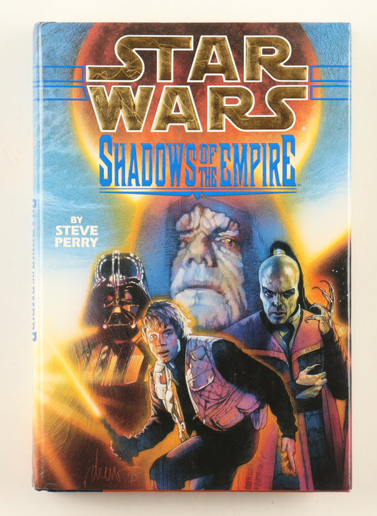 Steve Perry Signed (JSA) "Shadows of the Empire" Hardcover Book - Author of Star Wars Novels